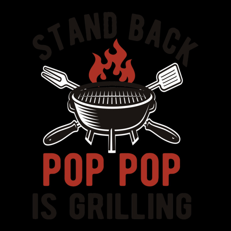 Pop Pop Is Grilling Bbq Grill Pop Pop Grandpa Dad Adjustable Cap | Artistshot