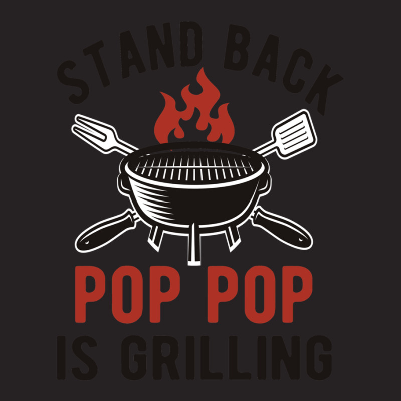 Pop Pop Is Grilling Bbq Grill Pop Pop Grandpa Dad Vintage Cap | Artistshot