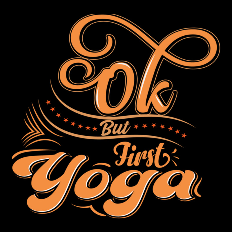 Okay But First Yoga    (13) Women's V-Neck T-Shirt by cm-arts | Artistshot