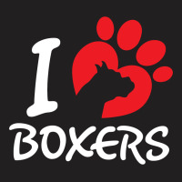 I Love Boxers T-shirt | Artistshot