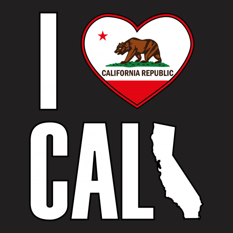 I Love You California T-shirt | Artistshot
