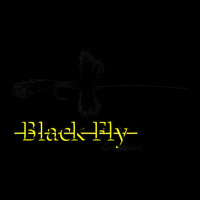 Black Fly Creations Dry Fly Lure With Fishing Line Zipper Hoodie | Artistshot