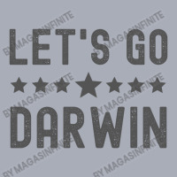 Lets Go Darwin - Dark Gray Letters Tank Dress | Artistshot