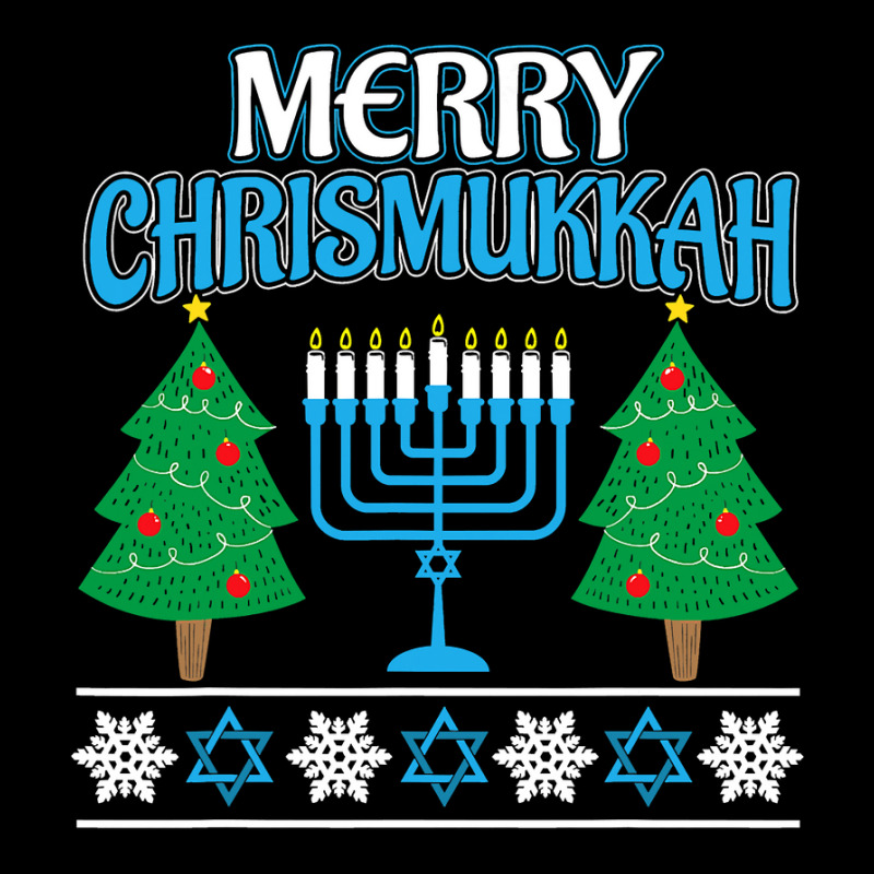 Merry Christmukkah Funny Jewish Christmas Youth Sweatshirt | Artistshot