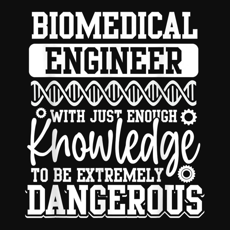 Biomedical Engineer Knowledge Funny Engineering T Shirt Crop Top by cm-arts | Artistshot