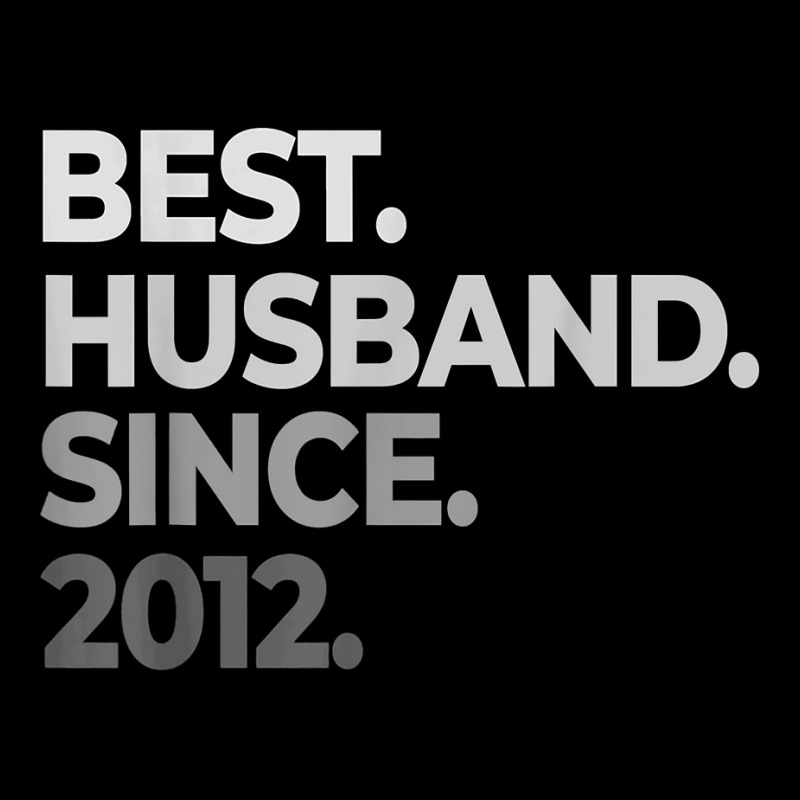 Mens Best Husband Since 2012  10th Wedding Anniversary Tin T Shirt Lightweight Hoodie | Artistshot