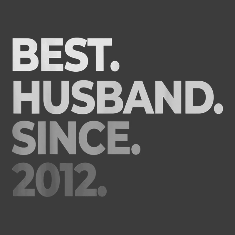 Mens Best Husband Since 2012  10th Wedding Anniversary Tin T Shirt Men's Polo Shirt | Artistshot