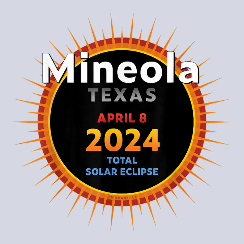 Mineola Texas Tx Total Solar Eclipse 2024  2  T Shirt Fleece Short by cm-arts | Artistshot