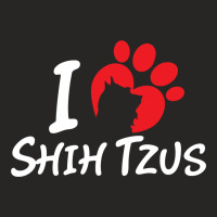 I Love Shih Tzus Ladies Fitted T-shirt | Artistshot