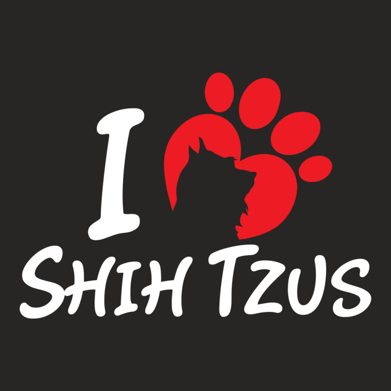 I Love Shih Tzus Ladies Fitted T-Shirt by tshiart | Artistshot