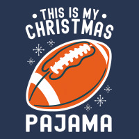 Football Football Merry Christmasthis Is My Christmas Pajama 136 Men Denim Jacket | Artistshot