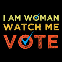 I Am Woman Watch Me Vote 2022 T Shirt Men's 3/4 Sleeve Pajama Set | Artistshot