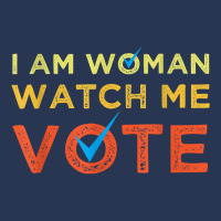 I Am Woman Watch Me Vote 2022 T Shirt Men Denim Jacket | Artistshot