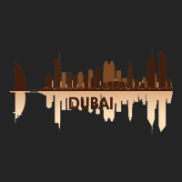 Dubai, Uae City Skyline United Arab Emirates Pride 3/4 Sleeve Shirt | Artistshot