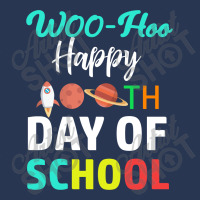 Woo-hoo Happy 100th Day Of School Men Denim Jacket | Artistshot