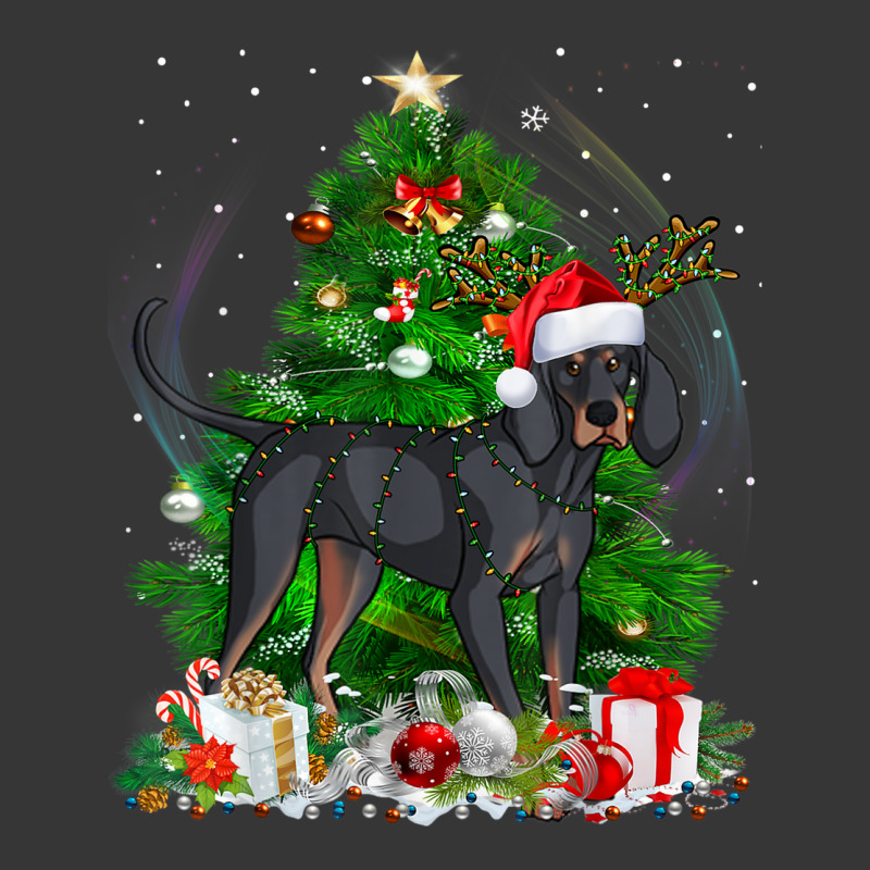 Black And Tan Coonhound Christmas Tree Light Pajama Dog Xmas Toddler Hoodie by Orchid | Artistshot