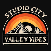 Studio City San Fernando Valley Vibes California Los Angeles Crop Top | Artistshot