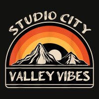 Studio City San Fernando Valley Vibes California Los Angeles Scorecard Crop Tee | Artistshot