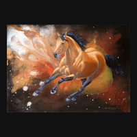 Galactic Stallion, Galactic Stallion Art, Galactic Stallion Painting,  Crew Socks | Artistshot