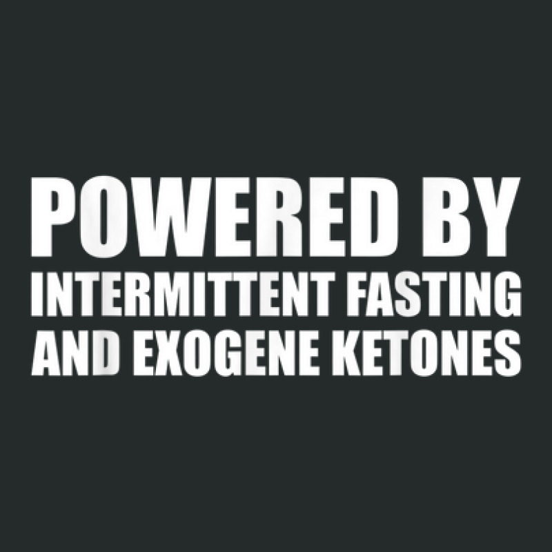 Keto Diet Intermittend Fasting And Exogene Ketones Women's Triblend Scoop T-shirt by Sombre | Artistshot