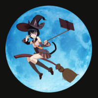 Pop Socket Anime Neko Witch 1 Scorecard Crop Tee | Artistshot