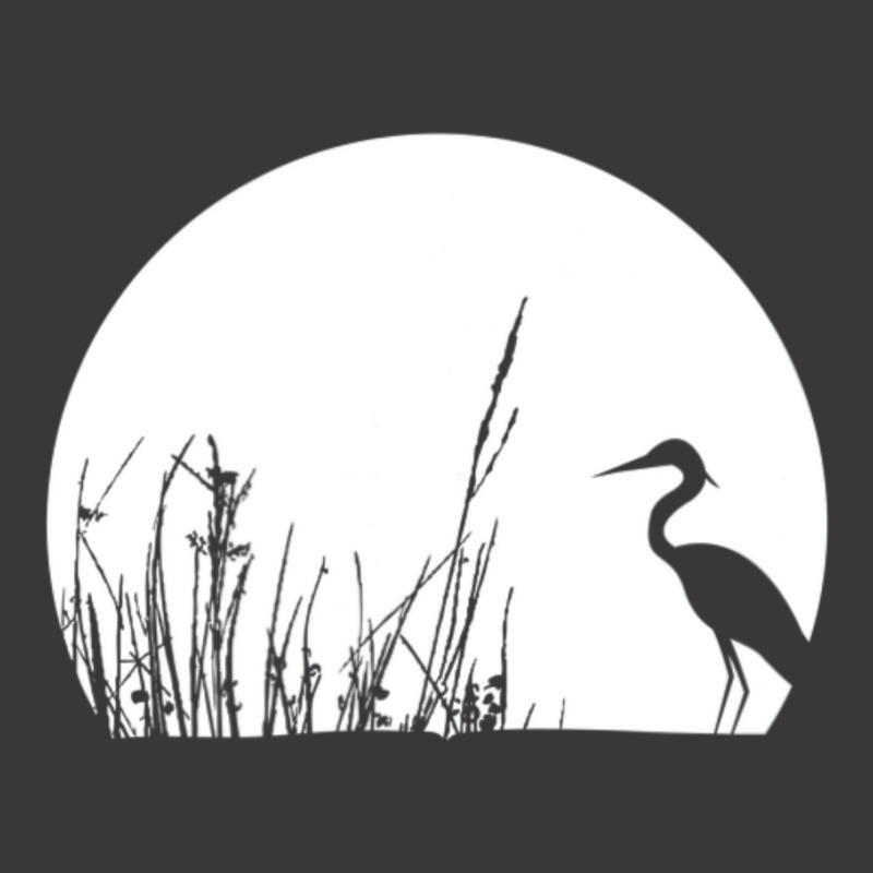 Heron In The Reeds Zen Mood Nature Lovers Ladies Curvy T-Shirt by Bertrand Angulo | Artistshot