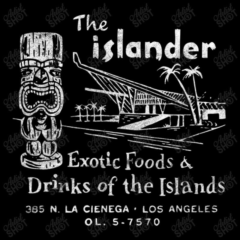 Tiki Bar The Islander Hawaiian Style Vintage Americana Lightweight Hoodie by Min02 | Artistshot