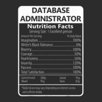 Database Administrator Nutrition Facts Sarcastic Exclusive T-shirt | Artistshot