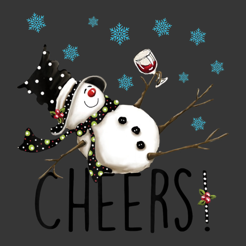 Cheers Snowman And Wine Christmas Toddler Hoodie by cm-arts | Artistshot