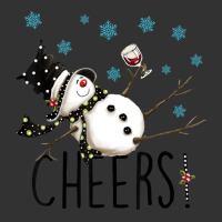 Cheers Snowman And Wine Christmas Baby Bodysuit | Artistshot