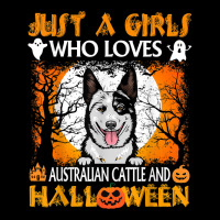 Just A Girl Who Loves Australian Cattle Dog And Halloween Long Sleeve Shirts | Artistshot