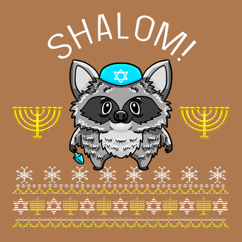 Shalom Menorah Jewish Racoon Design Cute Chanuka Jewish Gift Vintage Short | Artistshot