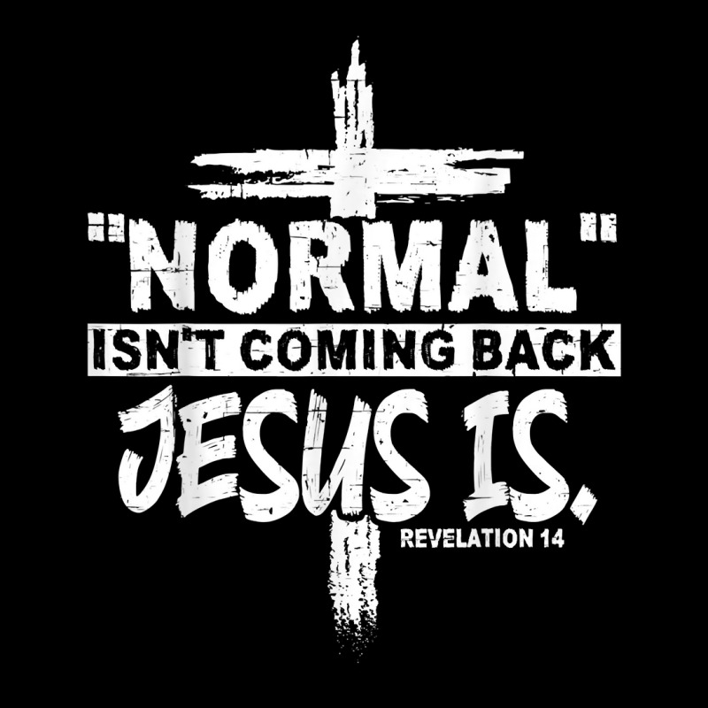 Normal Isn't Coming Back But Jesus Is Revelation 14 Costume T Shirt Baby Beanies by cm-arts | Artistshot