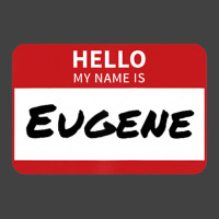 Eugene Name Tag Hello My Name Is Sticker Vintage T-shirt | Artistshot