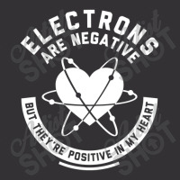 Funny Electrons Are Negative Vintage Hoodie | Artistshot