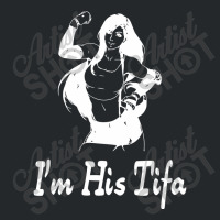 I'm His Tifa   Final Fantasy Crewneck Sweatshirt | Artistshot