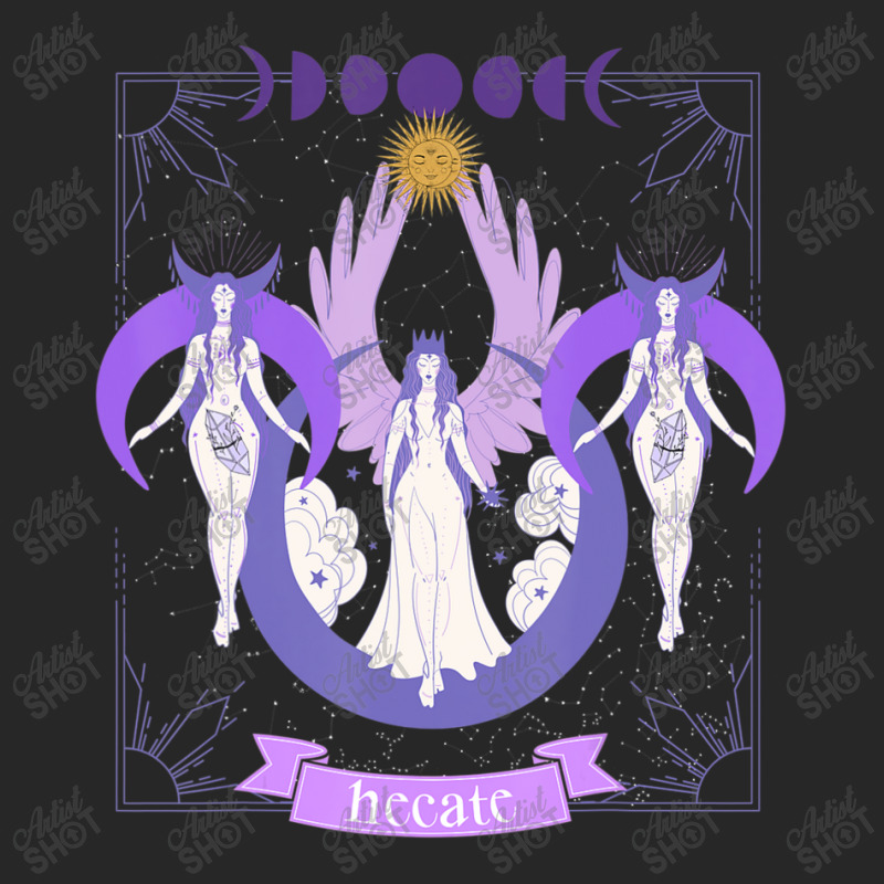 Triple Moon Goddess Hecate Tarot Card Wiccan Pagan Witch Women's Pajamas Set by Min02 | Artistshot