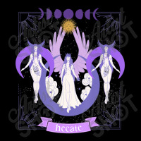 Triple Moon Goddess Hecate Tarot Card Wiccan Pagan Witch Women's V-neck T-shirt | Artistshot