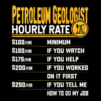 Petroleum Geologist Hourly Rate   Funny Petroleum Geology T Shirt Cropped Sweater | Artistshot