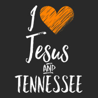 I Love Jesus And Tennessee Orange Heart Cute Fan Gift Toddler T-shirt | Artistshot