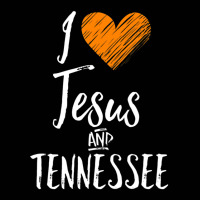 I Love Jesus And Tennessee Orange Heart Cute Fan Gift Toddler 3/4 Sleeve Tee | Artistshot