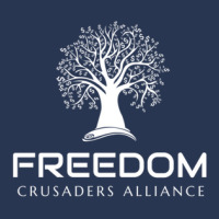 Freedom Crusaders Alliance - White Men Denim Jacket | Artistshot