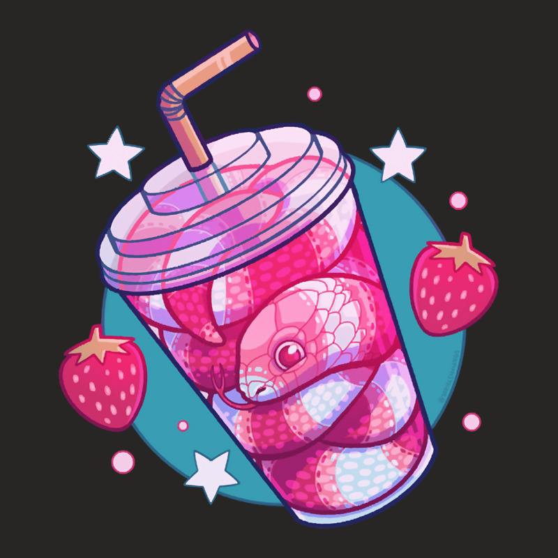 Strawberry Milk-snake, Strawberry Milk-snake Art, Strawberry Milk-snak Ladies Fitted T-Shirt by SHOPTYU | Artistshot