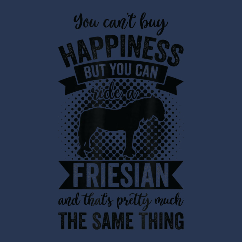 Riding   Can't Buy Happiness But Ride Friesian Horse T Shirt Men Denim Jacket | Artistshot