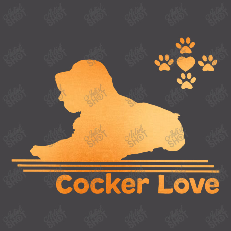 Silhouette Di Cocker Spaniel Ladies Polo Shirt by Lemah Pasir | Artistshot