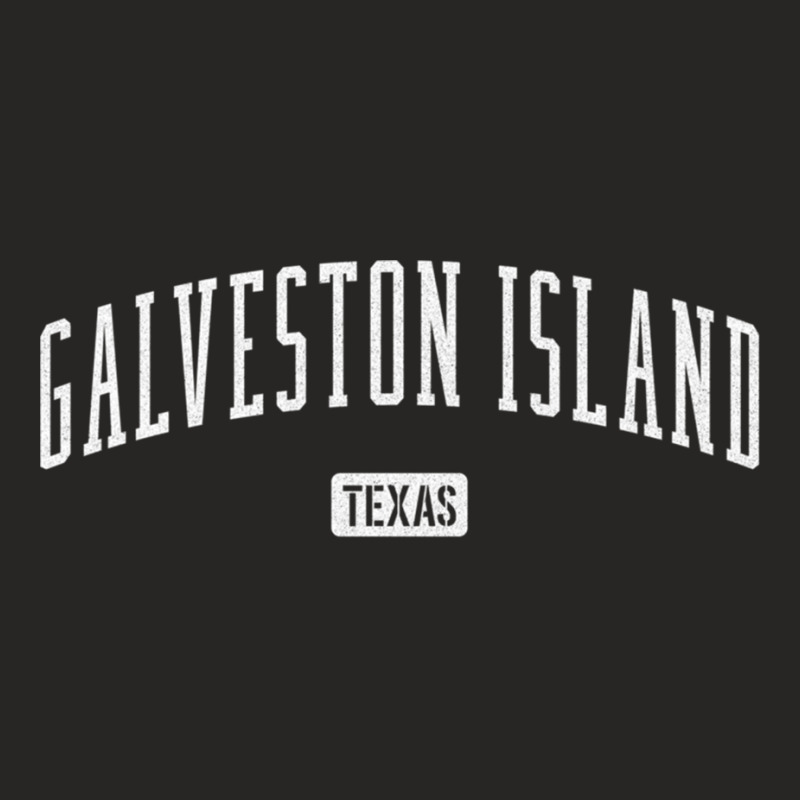 Galveston Island Texas, Men Womens   Sweatshirt Ladies Fitted T-Shirt by MleczynskiShae | Artistshot