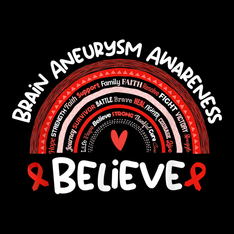 Believe Brain Aneurysm Awareness Month Shirt Brain Aneurysm T Shirt Pocket T-Shirt by pipanegocu | Artistshot