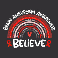 Believe Brain Aneurysm Awareness Month Shirt Brain Aneurysm T Shirt Vintage Hoodie And Short Set | Artistshot