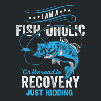 I'm A Fish-oholic On The Road To Recovery Crewneck Sweatshirt | Artistshot