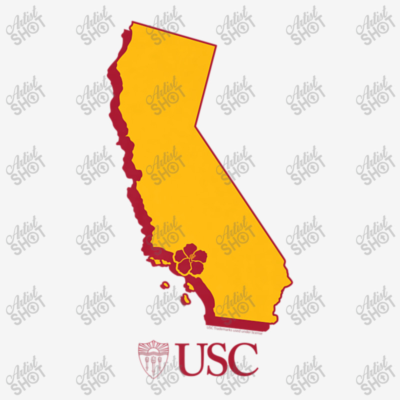 Usc University Of Southern California State Map Camper Cup | Artistshot